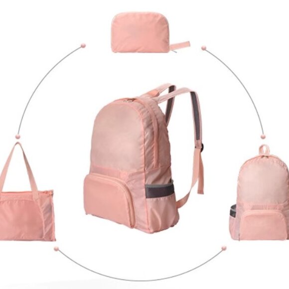 New! 3 in1 Folding Travel Backpack duffle Bag weekender bag gym bag - Picture 2 of 10